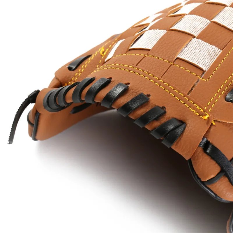 Guante de béisbol para deportes al aire libre, equipo de práctica de Softball, tamaño 10,5/11,5/12,5, mano izquierda para adultos, hombre, mujer, tren para niños