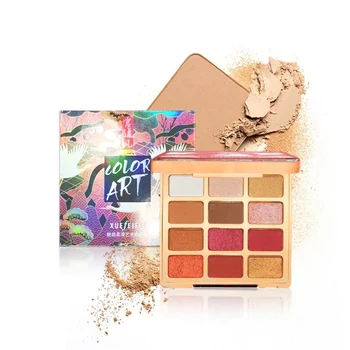 

12 colors Summer Palette Classical Shimmer Matte Eye Shadow Eyeshadow Palette Pressed Cosmetic