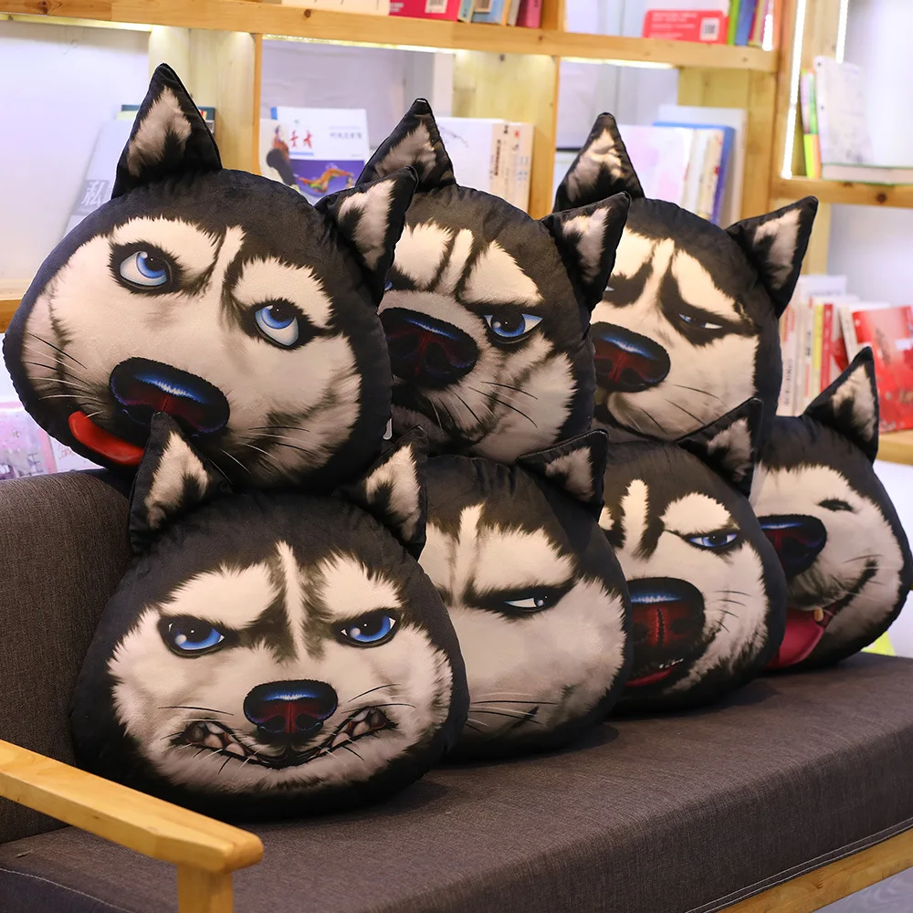 

Model Dog Pillow Plush Toy Doll Home Cushion Pillow Doll Model Pillow Gift Hot Selling