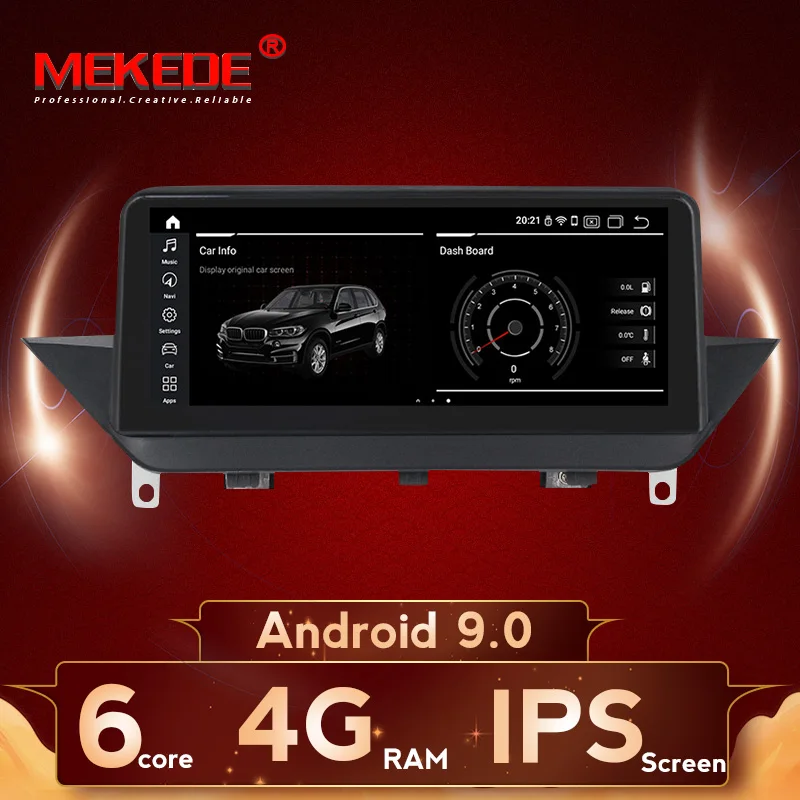 Скидка! Mekede android 9.0 автомобильный радиоприемник с навигацией gps плеер для BMW X1 E84