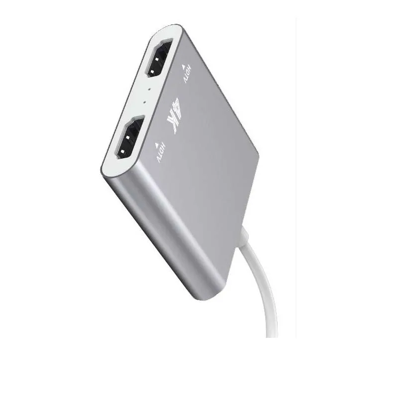 USB C к HDMI адаптер usb type C к HDMI адаптер 4K мужчин и женщин HDTV кабель для Macbook ChromeBook Pixel Samsang S8