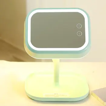 

Creative Led Makeup Mirror Table Lamp Vanity Mirror Bedside Night Light Princess Vanity Mirror Led Light