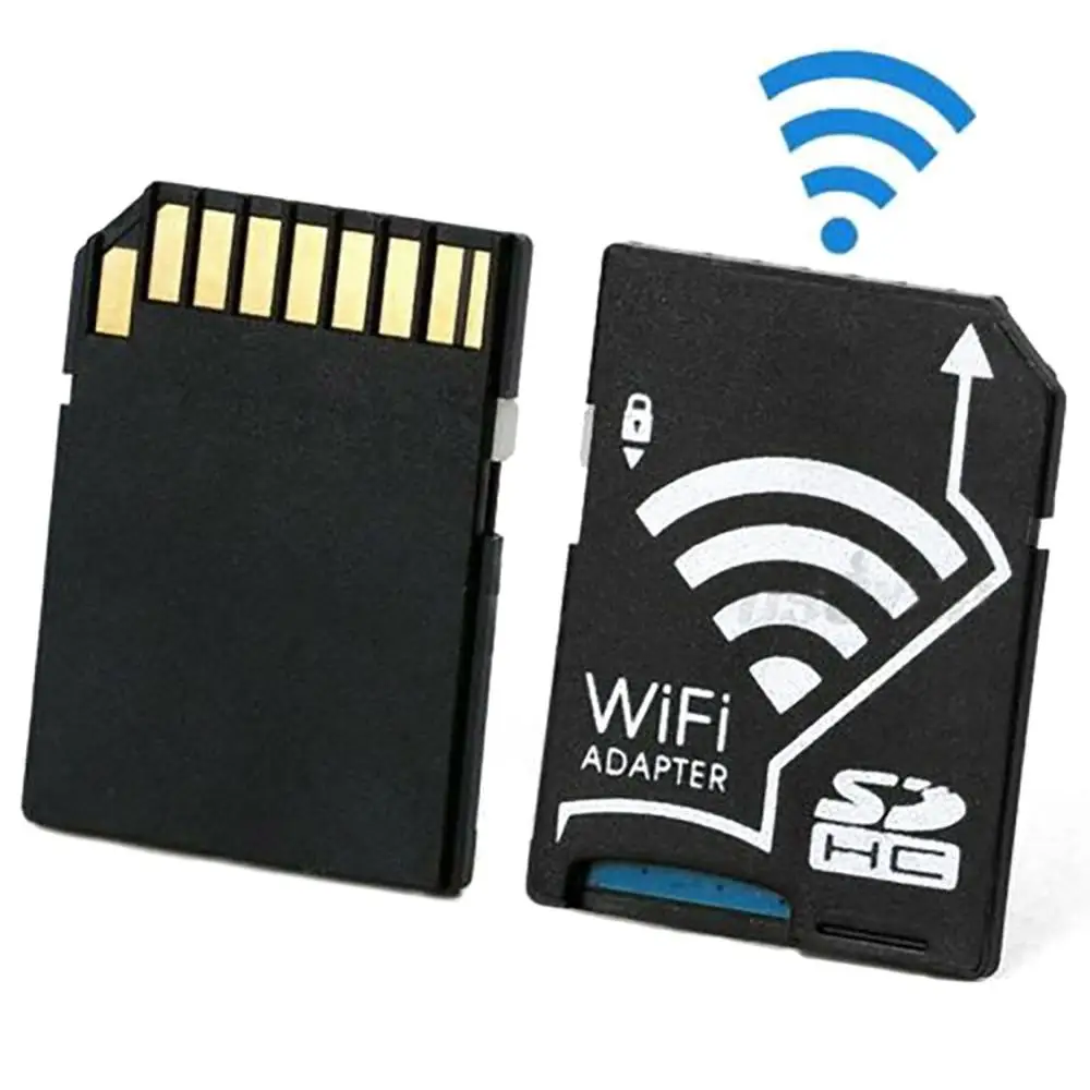 SDHC Card Adapter MicroSD TF Converter for Camera WIFI Transfer Wireless Support 8GB 16GB 32GB