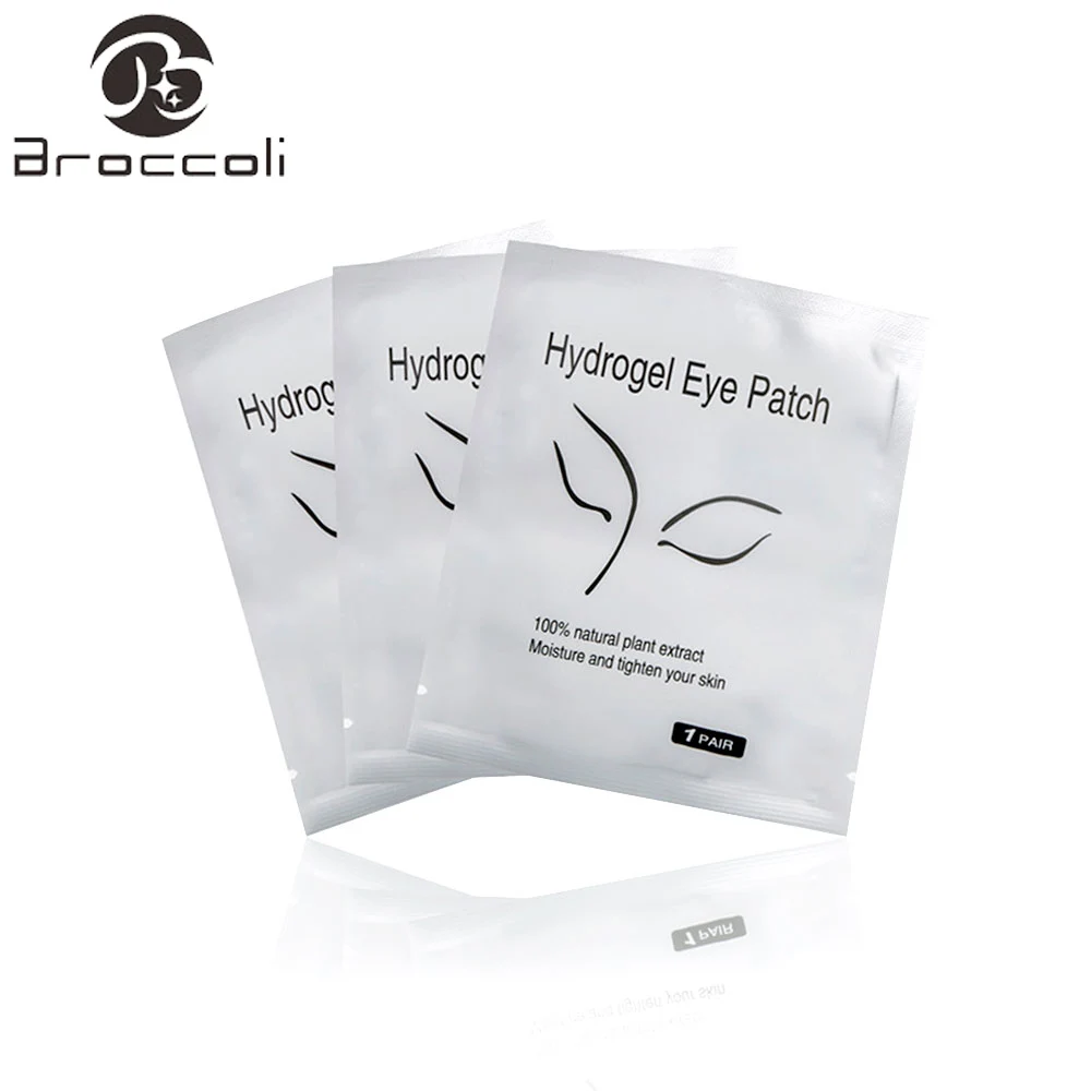 

Broccoli 10pcs Patches Eyelash Under Eye Pads Lash Eyelash Extension Paper Patches Eye Tips Sticker Wraps Make Up Accessories