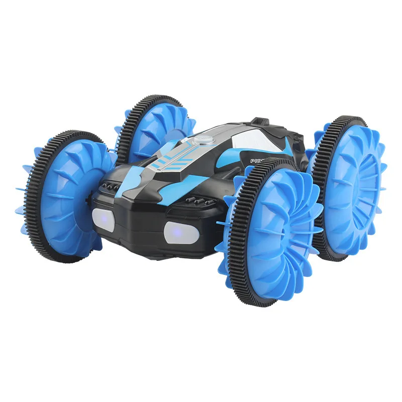 

Remote Control Shui-lu Amphibious Stunt Car 2.4G Waterproof And Double-Faced Traveling Tank Boy Children Toy Remote Control Car