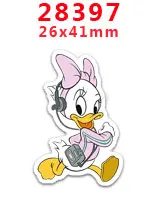 28397 Кабошоны 30 шт мультфильм плоское украшение из смолы pr 29413 - Цвет: 28397
