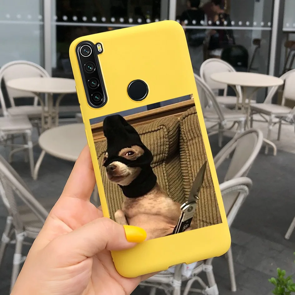 For Fundas Xiaomi Redmi 8A Note 8 Pro Case Cute Cartoon Silicone Pattern Back Cover For Redmi Note 8 Pro Redmi8 A8 8 A Phone Bag xiaomi leather case card Cases For Xiaomi