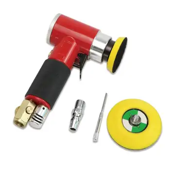

High Speed Mini Orbital Air Sander with Trigger Switch for Car Auto Body Work Low Vibration Rate Dexterous Physique