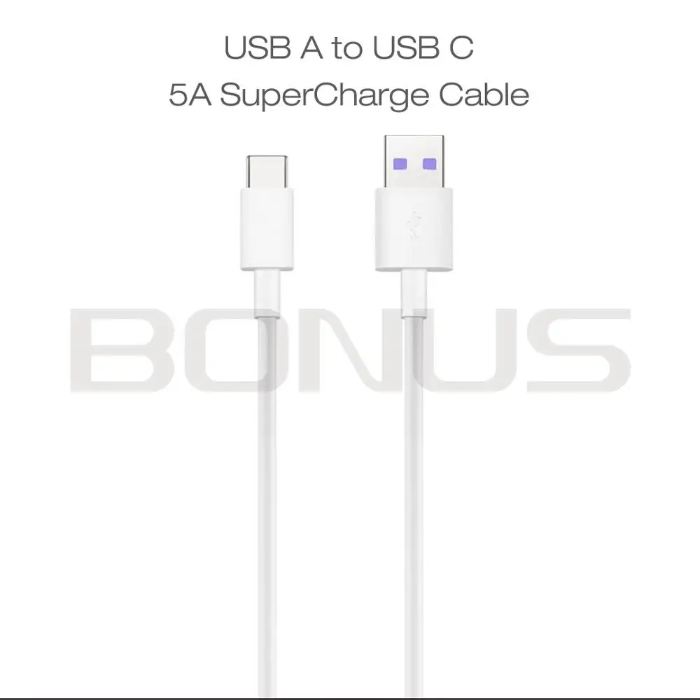 SuperCharge 5A USB C кабель для huawei USB A к кабелю type C супер быстрый зарядный кабель для huawei, 10 шт./партия без коробки