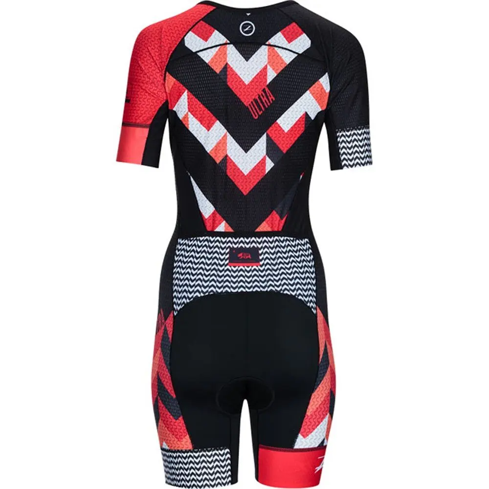 sponge pad Zoot Велоспорт Триатлон женский костюм на заказ skinsuit велосипедный спортивный костюм трикостюм для бега Боди Комплект комбинезон ciclismo - Цвет: sponge pad
