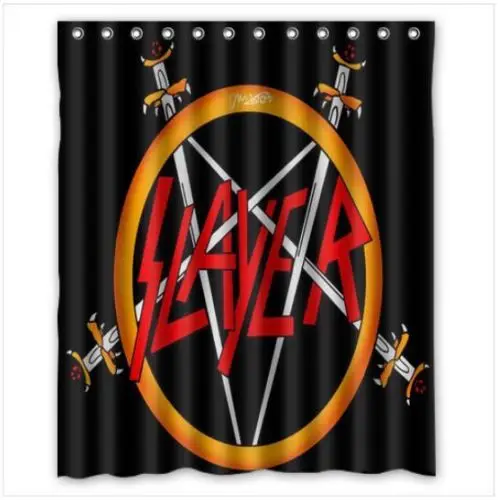 Специальная серия Slayer rock band занавеска для душа