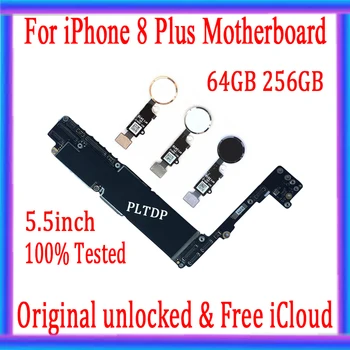 

Good working Mainboard For iPhone 8 Plus Motherboard With IOS System For iPhone 8 Plus 5.5inch Logic Board With Chips Plate
