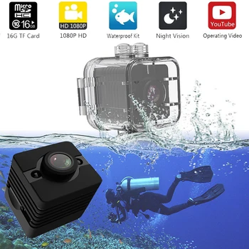 

2018 Trending Product Full HD 1080P Night Vision Mini Camcorder Sport Outdoor DV Sport Video Camera Waterproof Camera Recorder