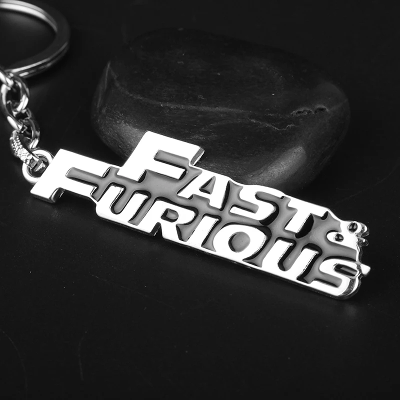 Форсаж 8 кулон с надписью toretto брелок модный серебряный Форсаж металлический чавейру llavero ювелирные изделия подарок для фанатов