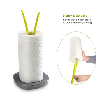 

New Paper Towel Holder for Kitchen New Design Kitchen Paper Holder PP Plastic Towel Holder Decorative Toilet Paper Holder