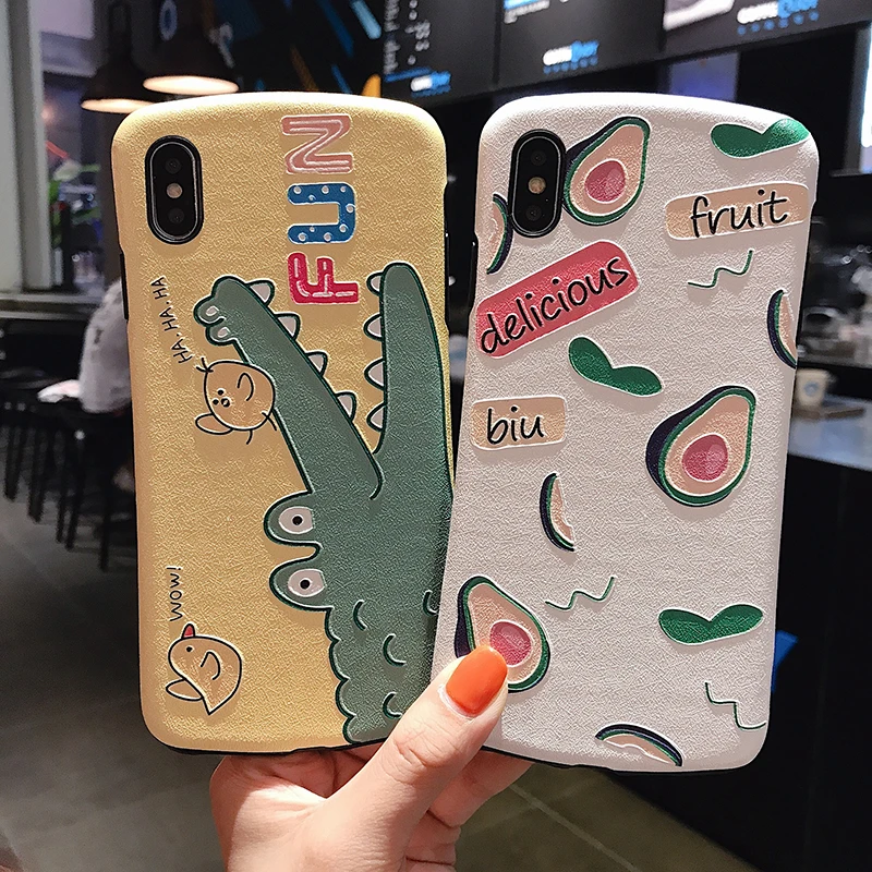 

Crocodile avocado Phone Case for Huawei P30Lite P20 Pro Mate20Pro soft TPU Cover for Honor 8X 9XPro 20 Nova 3 4 5Pro back fundas