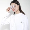 Teamer Fashion Women Crystal Beaded Glasses Chain Rose Gold Color Sunglasses Chains Cords Lanyard Hanging Neck Holder Necklaces 6