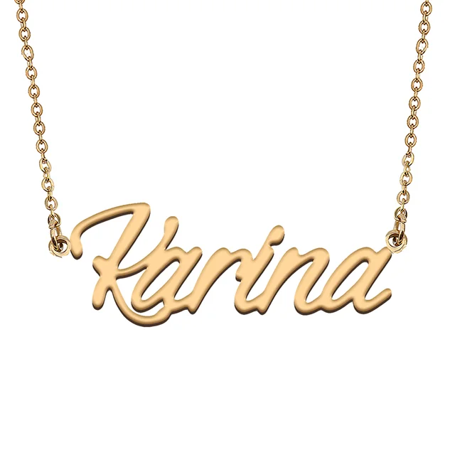 Karina Custom Name Necklace Customized 