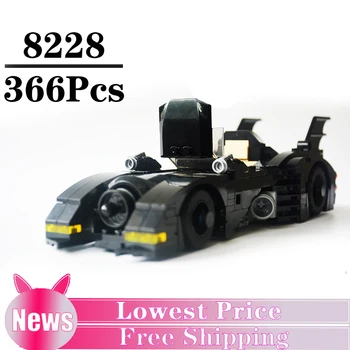 

366 PCS Building Blocks Super Hero Batman Car ABS Material Model Batnobile Limited Edition Children's Education Toys Gift 8228