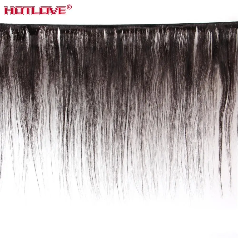 Brazilian Straight Hair Weave Bundles 8-40" Mixed Long Hair 100% Human Hair 1/3/4 Bundles Natural Color Remy Hair Extensions