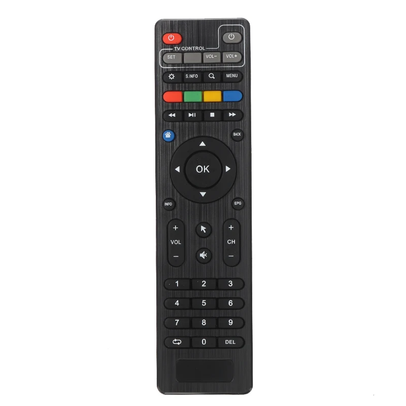 Replacement Remote Control for iTEEVEE Tvip 410/Tvip 412/Tvip 415 TvipS 300 Black TVip Controller Not BT | Аксессуары для