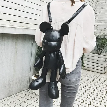 

Cute cartoon backpack women's new Mickey bag Minnie ulzzang personality backpack