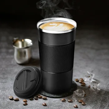 

2020 New Design 500ML Thermos Coffee Mug Double Wall 316 Stainless Steel Insulated Vacuum Flask Thermocup Travel Coffee Mug