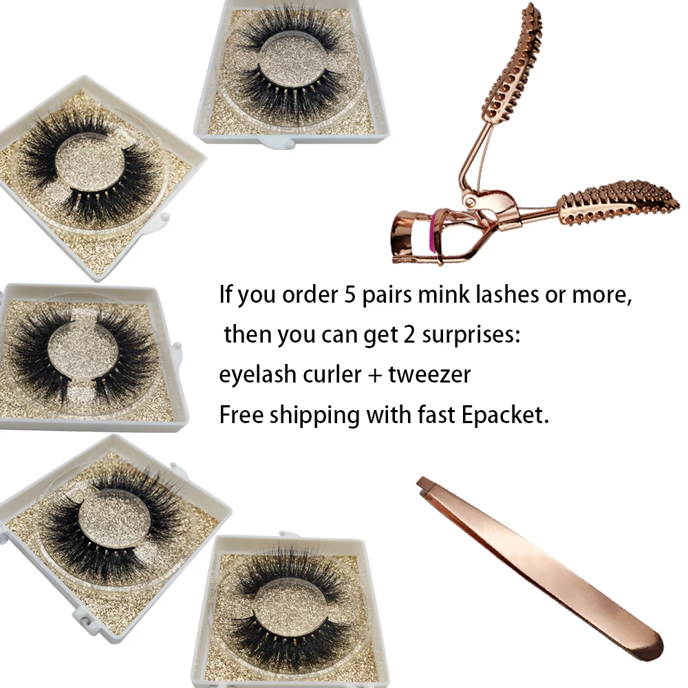 Golden Unwinding 5D-36 Mink False Eyelashes 8-25mm Full Strip Lashes Handmade Cruelty Free High Quality 3D Mink Lash