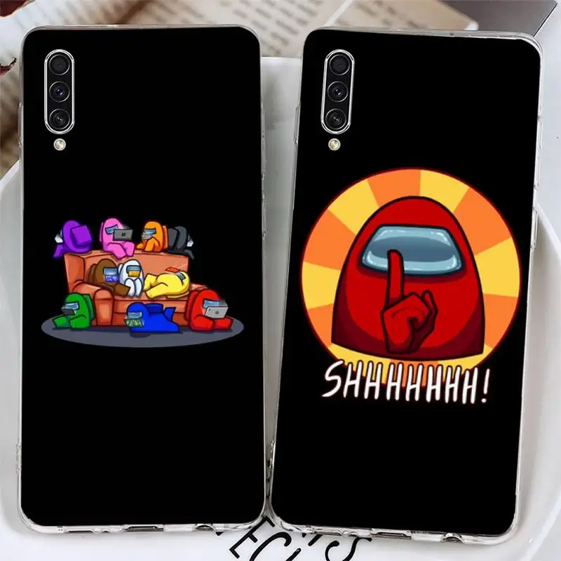 

among us funny game Phone Case For Samsung Galaxy S5 S6 S7 S8 S9 S10 S10e S20 edge plus lite