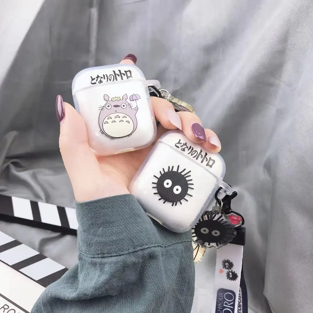 Ремешок с подвесным орнаментом, чехол для AirPods, Модный чехол с брелоком, аксессуары, силиконовый чехол, милый чехол для Air pods 2, чехол для наушников
