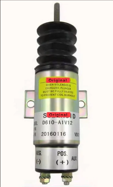 

Speed solenoid D610-A1V12 for 12V Dual Coil Pull Solenoid