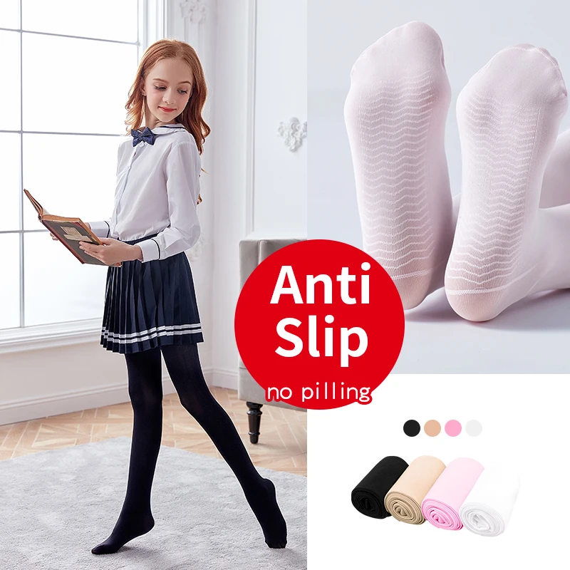 Kids Girls Dance Tights Ballet Socks Anti-slip Leggings Gymnastics Pantyhose Ballet Stockings
