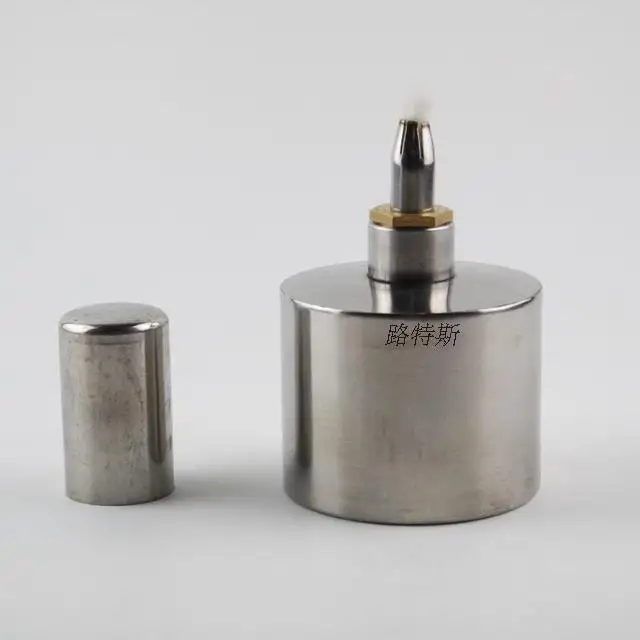 Stainless steel alcohol lamp 200ml/400ml thickened screw mouth explosion-proof leak-proof |