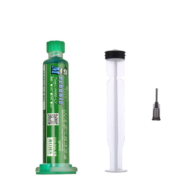 best welding rod for beginners 10ML Green Oil UV Solder Mask BGA PCB Paint Prevent Corrosive Arcing Soldering Paste Flux Inks Soft Nylon Brush 9 LED Light huntsman welding hood Welding & Soldering Supplies