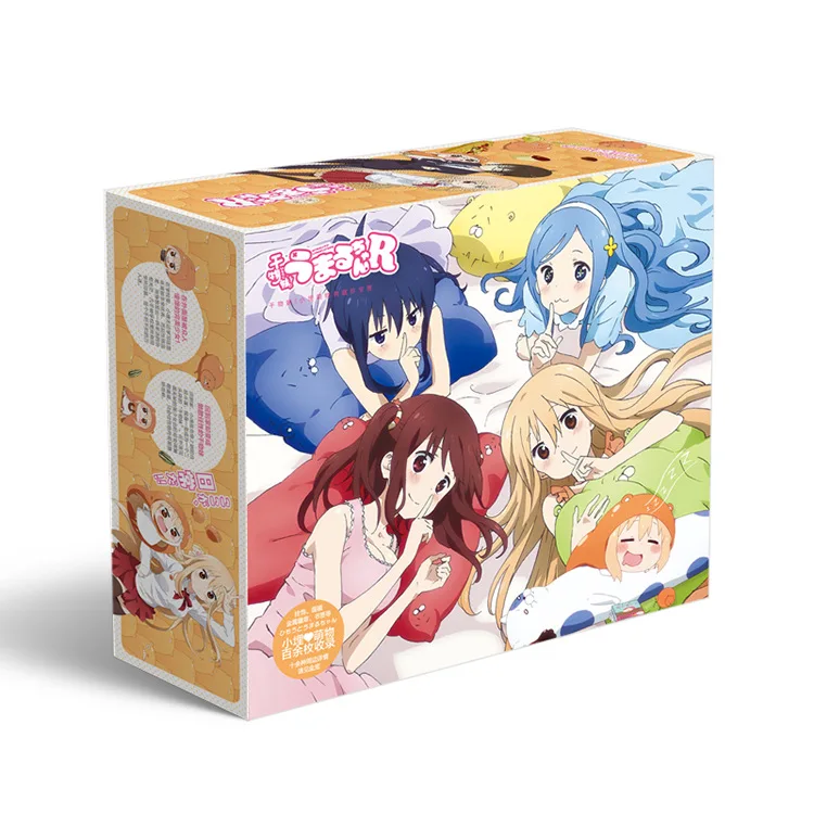 Аниме Himouto! Umaru-chan Игрушка Подарочная коробка Umaru плакат Модель брелок Подвеска открытка водная Закладка чашка наклейка для коллекции