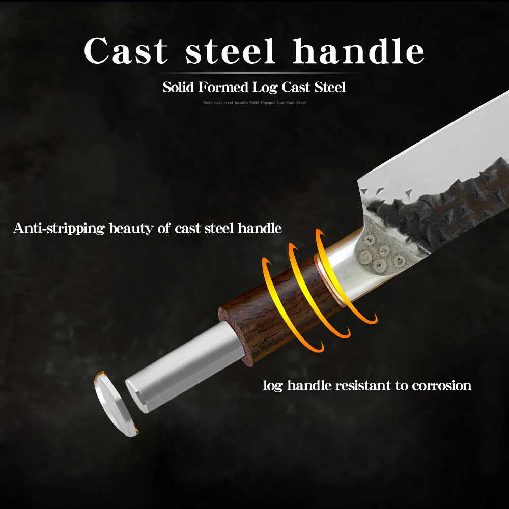 CBXG10421钼钒钢圆形黑檀木柄6.5寸发黑锤纹钢头小切肉刀5cr15英_10