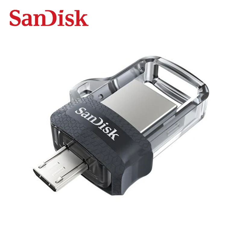 Флеш-накопитель USB Sandisk OTG Micro 32 ГБ 64 128 256 U-диск двойной флеш-накопитель 3 0 для