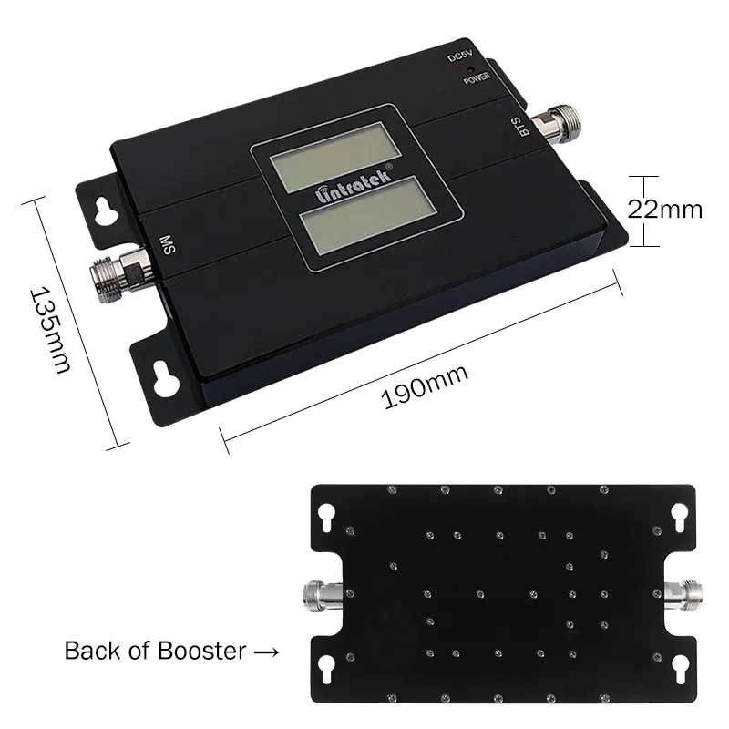  lintratek GSM 4G Cellular signal communications amplifier 900 1800 DCS LTE 4G Signal booster smartp