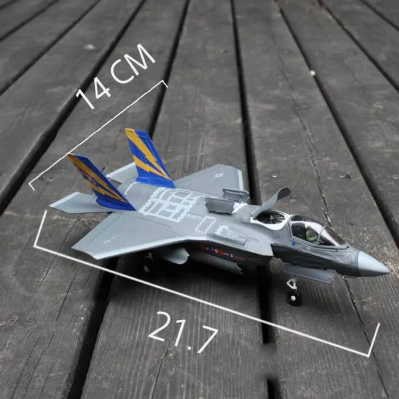 1/72 весы американский морской армии F35B Lockheed Martin Lightning статический авиационный самолет модели взрослых детей игрушки для показа