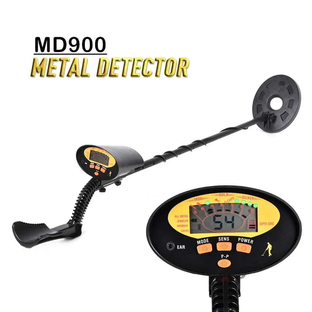 Professional Metal Detector Underground Treasure Detector High Sensitivity Metal Finder Treasure Seeking Tool with LCD Display