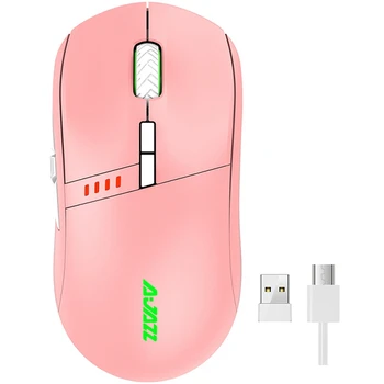 

HOT-AJAZZ I305Pro RGB Wireless Gaming Mouse, Wireless & Wired Dual Modes, 16000 DPI, Customizable 8 Keys, for PC Mac Laptop Surf