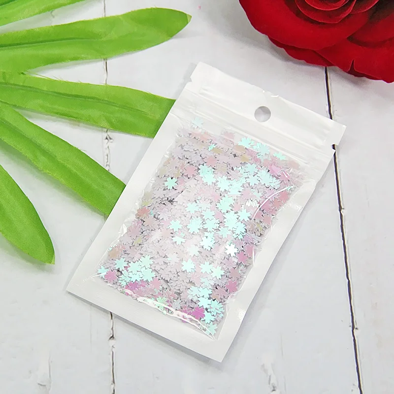 DIY Slime 5 мм вишневые цветы блестки кусочки наполнитель для ногтей клейкие аксессуары Принадлежности украшение игрушка для детей подарок - Цвет: Toy B