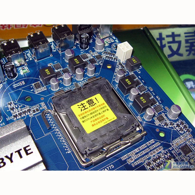 Материнская плата Gigabyte LGA 775 DDR3 USB2.0 16 ГБ для Intel P43 настольных ПК SATA II системная