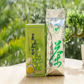 

2020 china mo li hua cha Jasmine tea flower tea Luzhou-flavored seven scents for Lipid-lowering and beauty