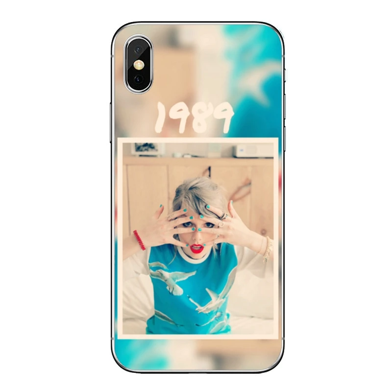 Для iPhone XR X XS Max 8 7 6s 6 plus SE 5s 5c 5 iPod Touch 1989 taylor Девушка Певица аксессуары чехол для телефона