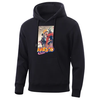 

Naryto Anime Men'S Hoodie Seventh Squad Mens Sweatshirt Hot Harajuku Hoodies Leisure Sweatshirts Japaneses Streetwear Hooded