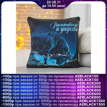 

Anti-stress pillow "Persistence and perseverance"