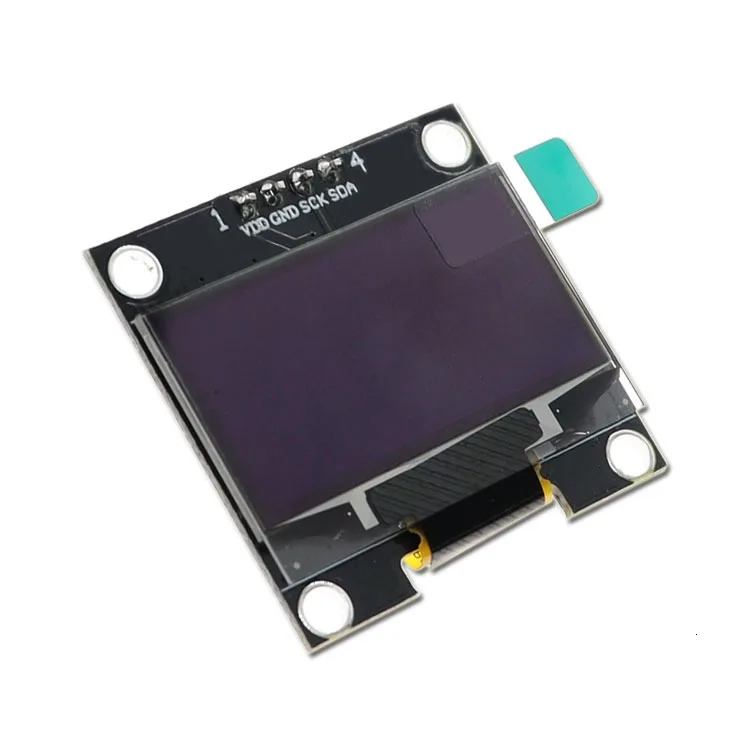 1,3 дюймовый oled IIC Серийный белый OLED дисплей модуль 128X64 IEC SSD1306 12864 плата с ЖК-экраном VDD GND SCK SDA для Arduino черный