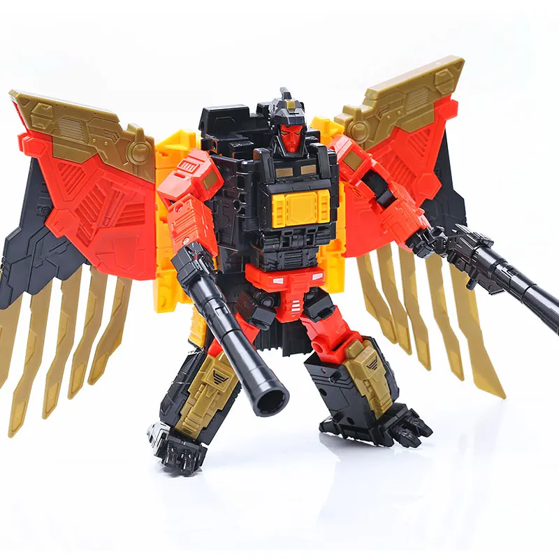 Wei jiang Jingang Consonance трансформация железная игрушка Put Predaking Djinn Xiao War peng tie Toy буря зуб Тигр носорог сталь Cla