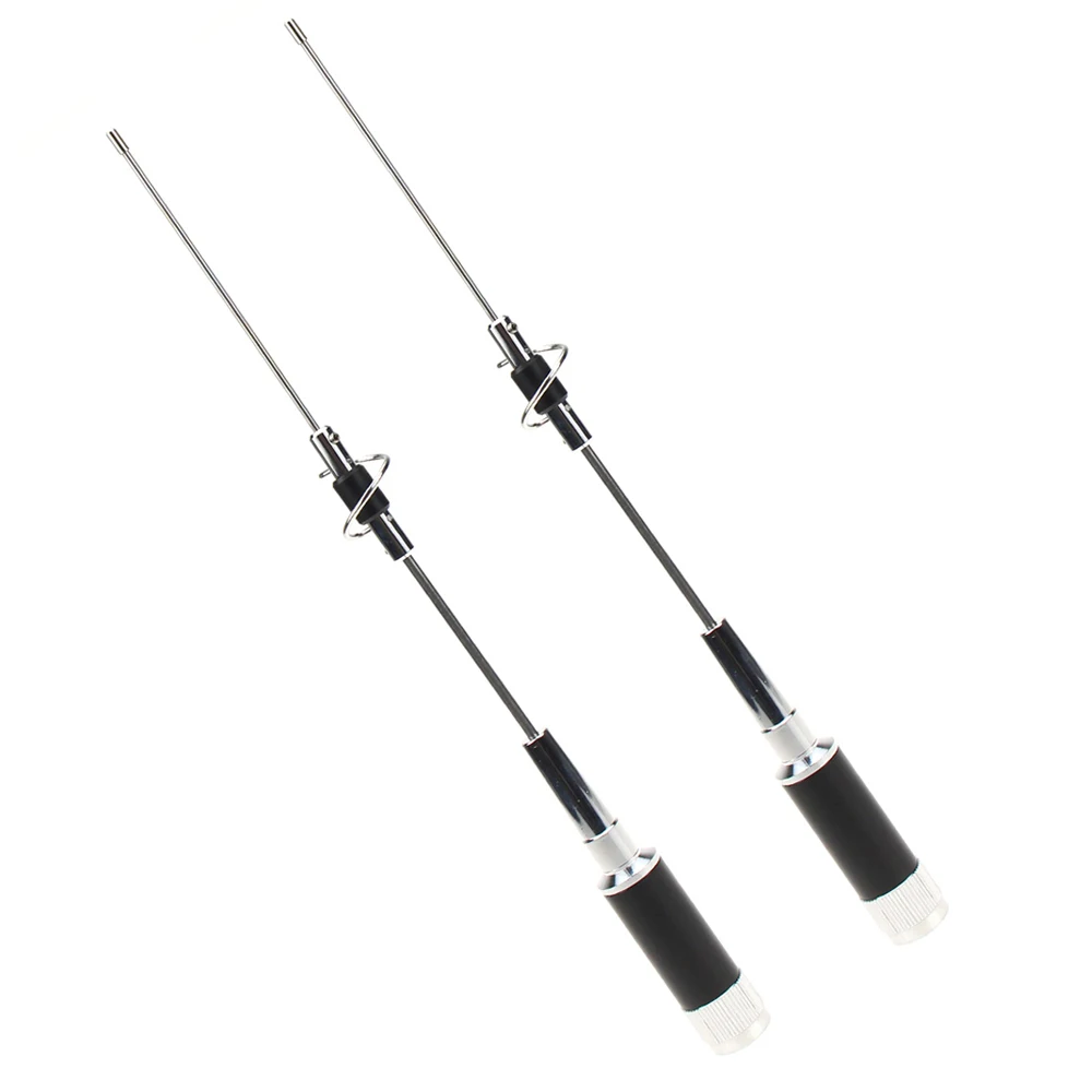 Antena de Radio móvil para coche, conector UHF de alta ganancia, CR-77, 144/430MHz, largo Ranger, 2 uds.
